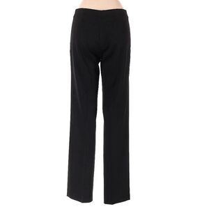 Yumi Mazao Pantalon Toison Fossil Womens 42 Black French Chic Straight Leg Pants